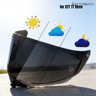 Photochromic TT Revo Helmet Mask Suitable for KYT TT REVO Motorcycle Helmet Lens Windshield Goggles 