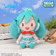 Bilibili 2024 New Goods Sega VOCALOID Hatsune Miku DIVA Air Stewardess Plush Fufu Anime Cartoon Soft