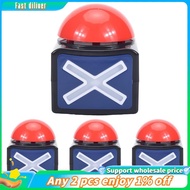 In stock-4PCS Game Answer Buzzer,Game Buzzer Alarm Sound Play Button with Light Trivia Quiz Got Tale
