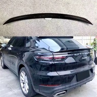 Carbon Fiber Spoiler For Porsche Cayenne Coupe 2020 2021 2022 High Quality Wing Lip Roof Spoilers