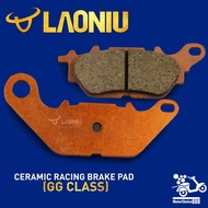 LAONIU CERAMIC RACING BRAKE PAD (GG CLASS) for TMAX (R) MotorChoice 888
