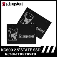 Kingston Solid State Drive KC600 4TB 2TB 1TB SATA 3 2.5-inch Built in Solid State Drive HDD