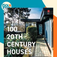 [100% Original Books] - 100 20th-Century Houses by Twentieth Century Society (UK edition, hardcover)