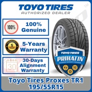 195/55R15 Toyo Tires Proxes TR1 *Year2025【S8 Webstore RM235-5%】【Honda City,Jazz | Toyota Vios | Prot