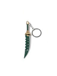 1 Pc Of Anime Peripheral Keychain Tattoo Metal Pendant Anime Big Sword Has Collection Value Hallowee