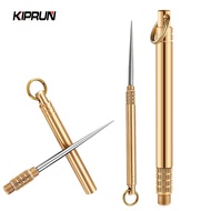 KIPRUN Titanium Toothpick Outdoor Portable Multi-Purpose Toothpick Bottle Fruit Fork Camping Tool To