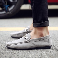 GC รองเท้าคัชชู รองเท้าโลฟเฟอร์หนัง สีดำ สำหรับผู้ชาย รองเท้าหนังแฟชั่น loafer 02