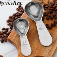 YUMEIREN Coffee Bean Measuring Spoons, Stainless Steel 1 Tbsp or 2 Tbsp Coffee Scoops, Durable 15/30