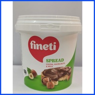 ◫ ♀ ✗ Fineti Hazelnut & Milk Spread 1kg