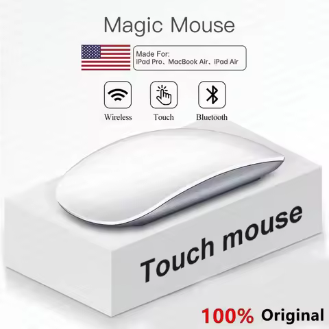 For Apple Original Wireless Bluetooth Touch Magic Mouse 2 For Macbook Pro Air Mini Laptop Tablet PC 