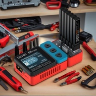 [jewelryboxes] 1Pcs OSH 6-Port 1S Battery Charging Hub For LiPo LiFe Li-ion LiHV Supported B6neo B6n