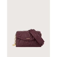 Bonia Magenta Purple Camilla Shoulder Bag