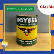 BOYSEN PLASOLUX GLAZING PUTTY B311 PANG MASILYA PINTURADONG ENAMEL NA KAHOY MASILYA PANG KAHOY 1 LIT