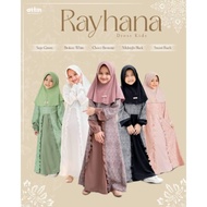 Attin / Rayhana Dress Kids / Gamis Anak / Dress Anak / Gamis Kids