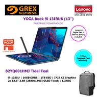 LENOVO YOGA BOOK 9 13IRU8 82YQ001HMJ LAPTOP (i7-1355U, 16GB, 1TB SSD, 2x 13.3" 2.8K OLED) FREE BAG+O