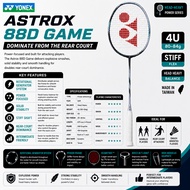 Yonex Astrox 88D & 88S Game 3rd Gen Head Heavy Badminton Racket