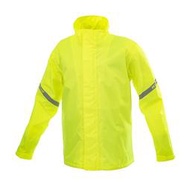 [安信騎士] KOMINE RK-5433 兩件式雨衣 螢光黃 男女版 雨褲 附收納袋 騎士雨衣 RK5433
