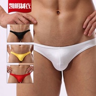 Men's Sexy Underwear Bikini Underwear U Convex Bag Underwear Men's Small Briefs Fashion Beach Pants