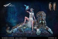 Lin-Studios 魔獸世界 月之女祭司 泰蘭妲 泰奶奶 1/4 限量全身雕像 (全新新品)