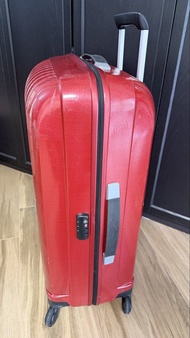 Samsonite 紅色行李箱 c lite