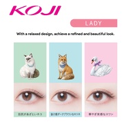 Koji Dolly Wink Salon Eye Lash Lady [2Pairs With Glue] No.4 - No.6