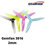 Gemfan 3016 3 Inch 2mm Hole 3-blade Propeller (2 pairs/4pcs) Gem3016-2.0