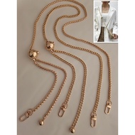 Bag Chain Strap Adjustable length bag chain Gold chain Small gold ball chain Lantern chain Replaceme