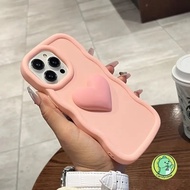 3D Love Wave Phone Case For itel Vision 3 2 2S 1 Plus S25 Ultra S23 S18 S17 P38 P37 Pro P36 City 100