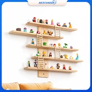 5 Tiers Toys Display Rack Wall-Mounted Mystery Box Figures Blind Box Doll Organizer Stand Rack