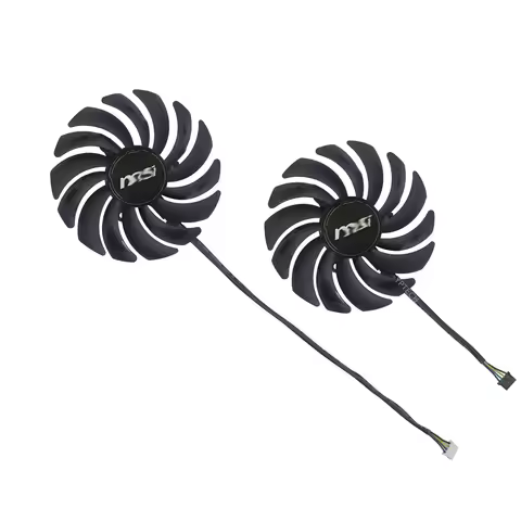 VGA GPU Cooler,Video Graphics Card Fan,For MSI RTX 3060 3060Ti 3070 VENTUS 2X OC,2Pcs/Set,PLD10010S1