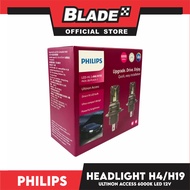 Philips Led-HL H4/H19 Ultinon Access LUM11342U2500X2 Car Headlights Bulb