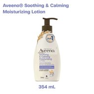 Aveeno Soothing&amp;Calming Moisturizing Lotion อาวีโน่ ซูทติ้งแอนด์คาล์มมิ่ง โลชั่น ขนาด 354 ml. จำนวน 1 ขวด