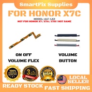 Compatible For Honor X7C ALT-LX2 Power On Off Volume Ribbon Flex Volume Button