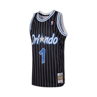 เสื้อเชิร์ตบาสเก็ตบอล Tracy McGrady ฤดูกาล 03-04 ของ Orlando Magic ยี่ห้อ Mitchell & Ness ปี 2024 ผู