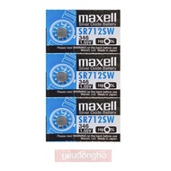 Pin đồng hồ SR712SW SR712 712 346 Maxell Nhật chính hãng Vỉ 1 Viên
