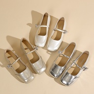 Boat Shoes Pea Shoes 2025 New Shallow Mouth Women's Shoes Retro Single Shoes For Women