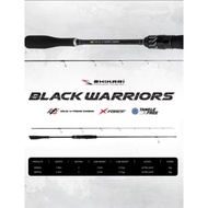 Shikari ultralight LITE MAX fishing rod BLACK GHOST PRO/ BLACK WARRIORS 2-6lb 198 - 702 solid carbon