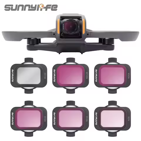 Sunnylife ND Lens Filter for DJI Avata 2 Optical Glass Lenses Adjustable Filter Set ND8 ND16 ND32 ND