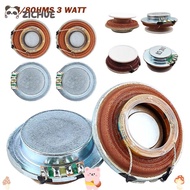 ZICHUE 1Pcs Mini Speaker, 27mm Vbro Stereo Speaker, Durable Resonance Vibration 4/8Ohms 3 Watt 4R 3W