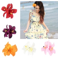 1Pcs Boho Women Hairpins Thailand Orchid Flower Hair Clips DIY Handmade Barrettes Girl Hair Accessor