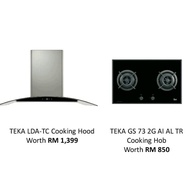 Teka hood and hob set