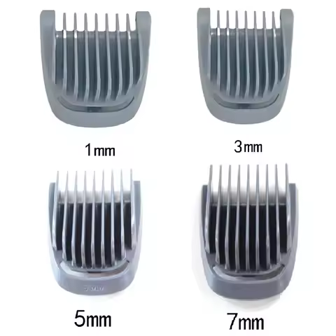 Replacement 1-3-5-7mm beard stubble hair guide comb for Philips Norelco Multigroom MG3750 MG3760 MG5