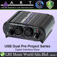 ART Pro Audio USB Dual Pre Project Series 2 Channel USB Preamp Audio Interface