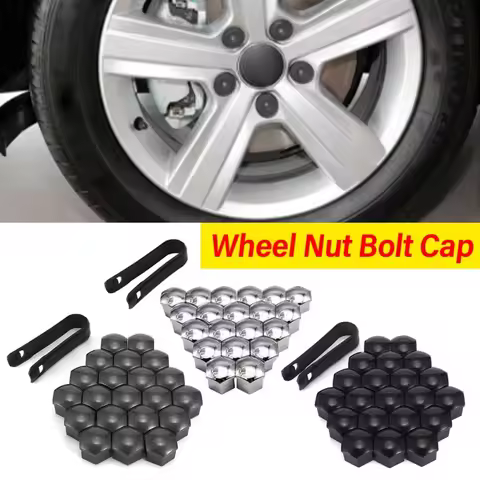 40/80Pcs Car Wheel Nut Caps Auto Hub Screw Cover 17/19/21mm Bolt Rims Exterior Decoration Special So