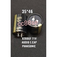 8200UF 71V ELECTROLYTIC CAPACITOR (AUDIO) 35*46 PANASONIC /MATSUSHITA