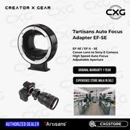 7artisans EF-SE Lens Adapter Auto-Focus Lens Converter Ring Compatible for Canon EF/EF-S Lens and So