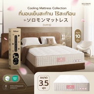 SOLOMON ที่นอนเย็น เมตะรุ Maetaru ที่นอนพ็อกเก็ตสปริง ความหนา 10 นิ้ว จัดส่งแบบสุญญากาศ