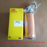 Oil filter for Hyundai Tucson 2.0L diesel engine 2020, 2021, 2022, 2023 code OE0162 JS Asakashi Japa