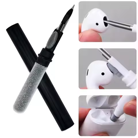 Bluetooth Earphones Cleaning Tool for Airpods Pro 3 2 1 Durable Earbuds Case Cleaner Kit Clean Brush