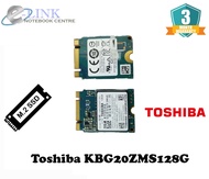 ( Used M.2 SATA M.2 NVME ) MIXED BRAND & Toshiba KBG20ZMS128G - 128GB / 256GB / 512GB PCIe NVMe M